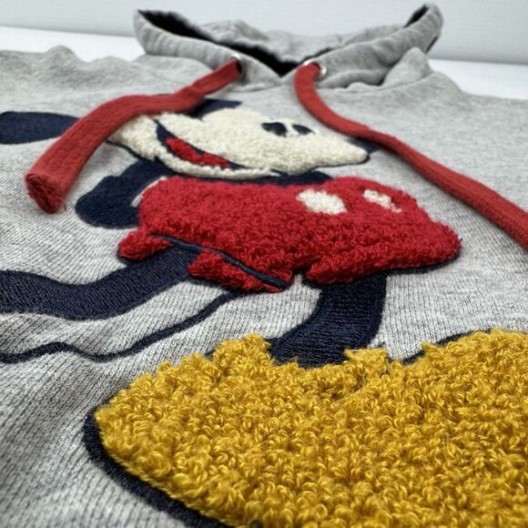 Walt Disney World Mickey Mouse Gray Hoodie Sweatshirt Women’s Small - Picture 5 of 10